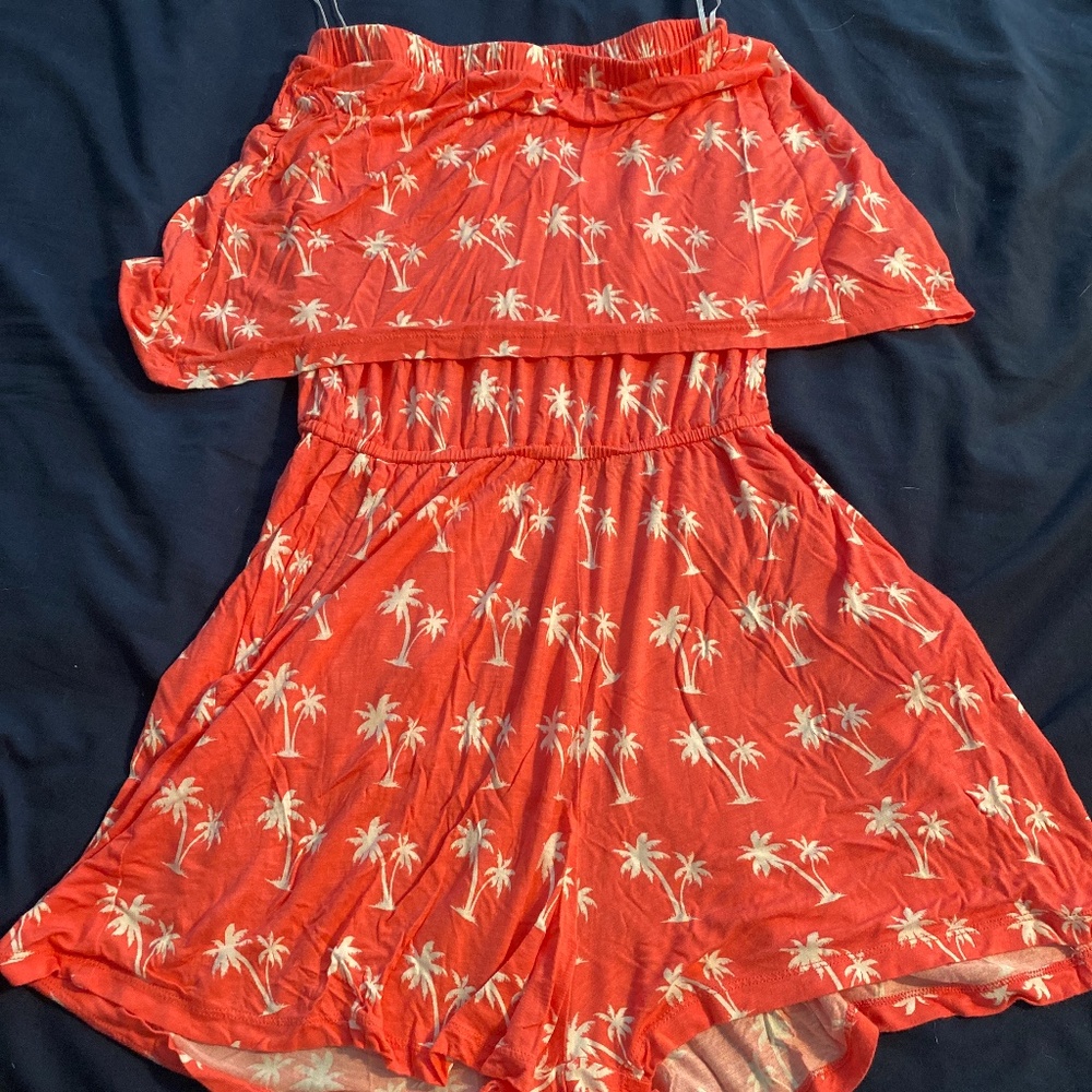 Bathing suit coverup/romper